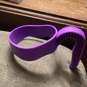 Purple Silicone 32 ounce Yeti Cup Holder Handle.